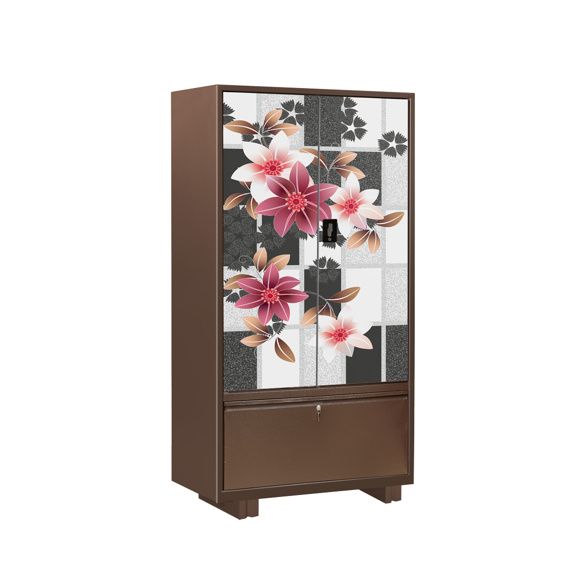 Adjustable Shelf Almirah Regal Furniture