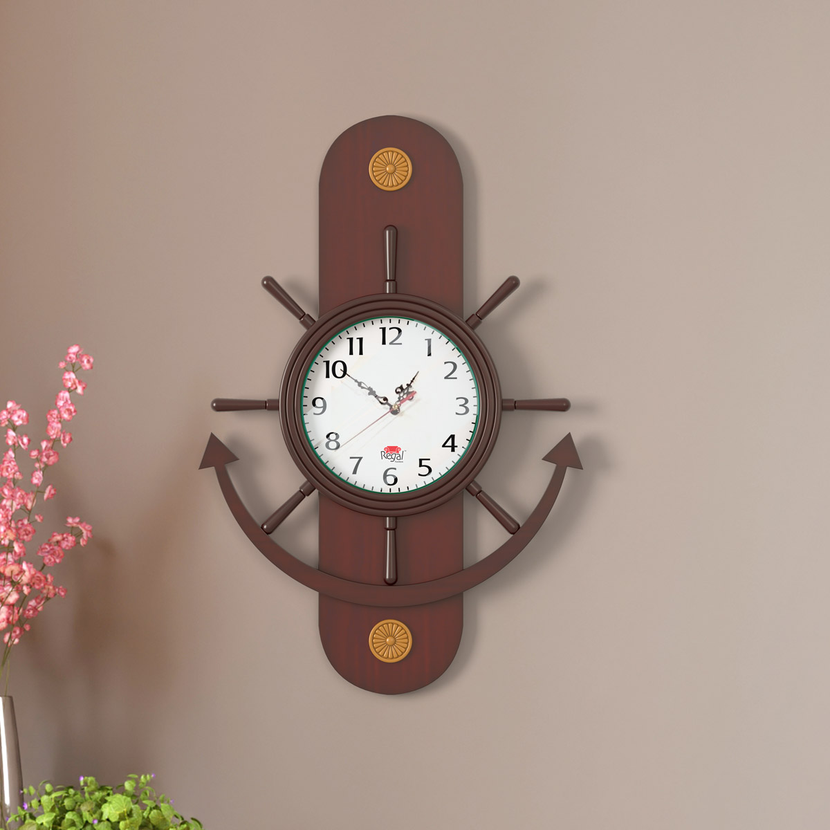 Wall Clock Anchor Regal Furniture