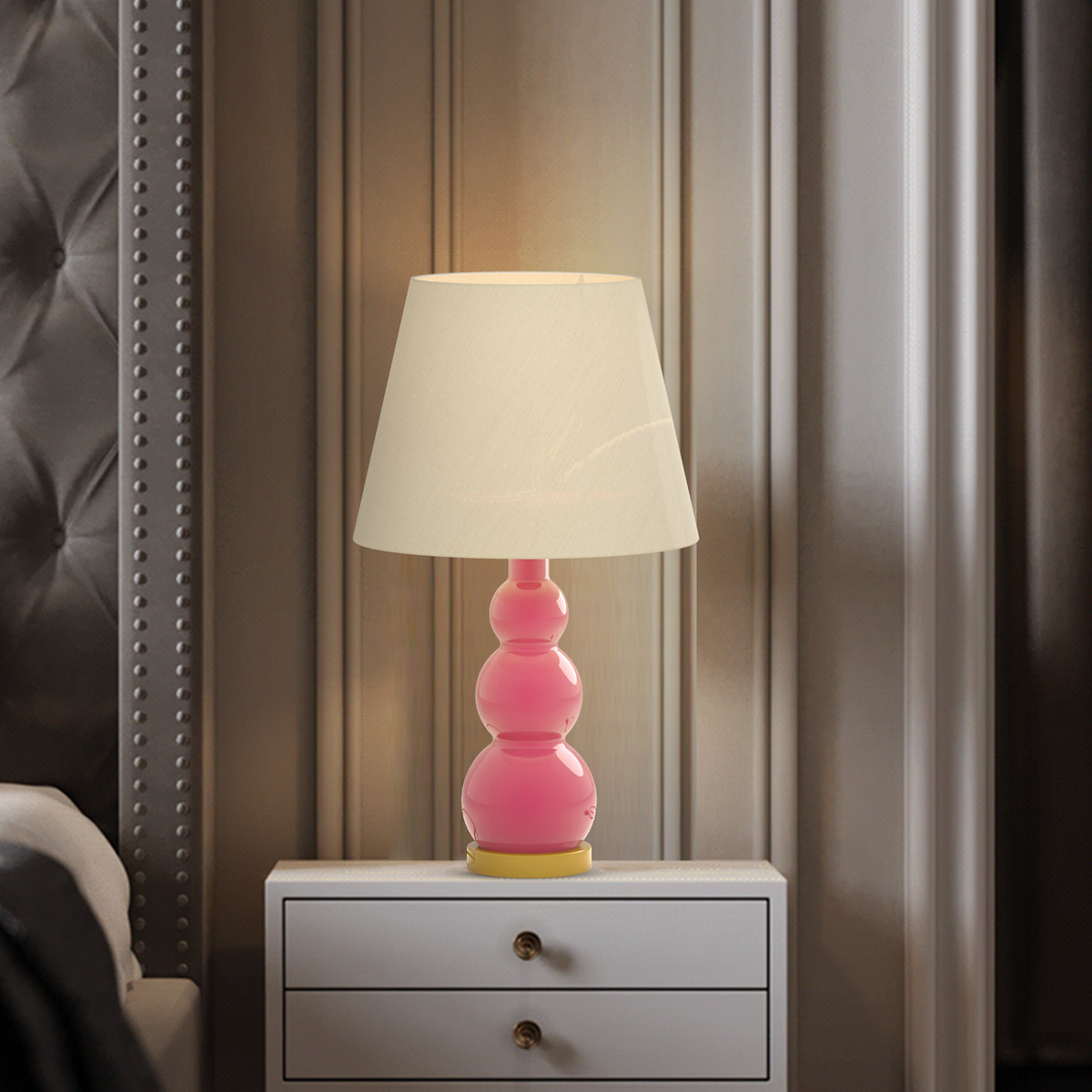 Bubble Wooden Table Lamp Regal Furniture
