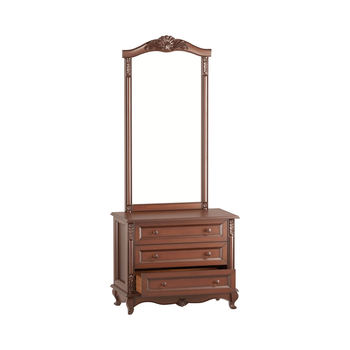 Buy Cara Dressing Table (Exotic Teak Finish) at 40% OFF Online | Wooden  Street